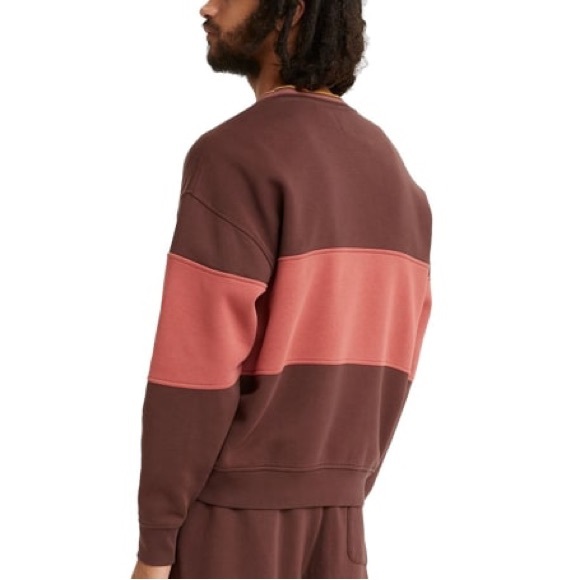 LEVI’S Mens Colorblock Crew Neck Sweatshirt Size SMALL S NEW - Picture 4 of 6